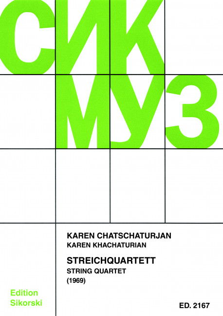 STREICHQUARTETT (1969),  STIMMEN&nbsp;&nbsp;&nbsp;&nbsp;