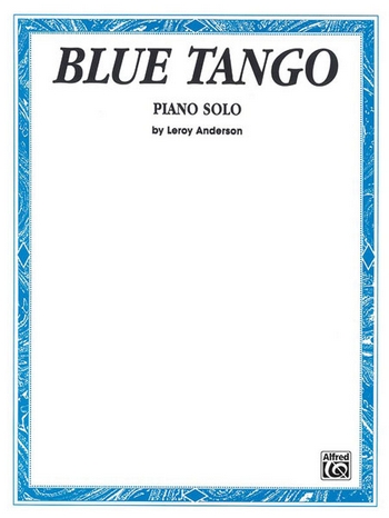 Blue Tango  for piano solo  