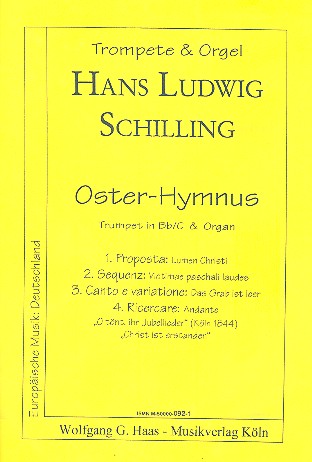 Oster-Hymnus für Trompete  (B/C) und Orgel  