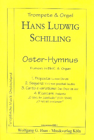 Oster-Hymnus   für Trompete (B/C) und Orgel  