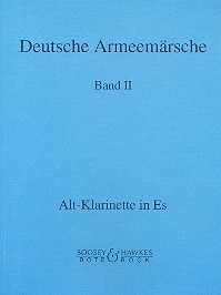 Deutsche Armeemärsche Band 2  für Blasorchester  Altklarinette in Es