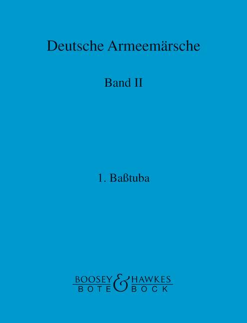 Deutsche Armeemärsche Band 2  Basstuba 1  