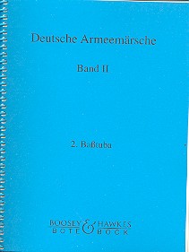 Deutsche Armeemärsche Band 2  für Blasorchester  Basstuba 2