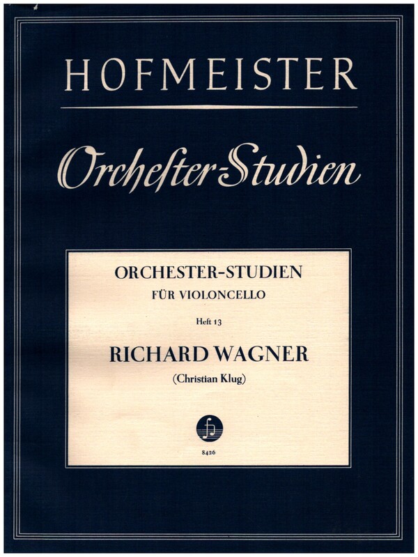 Orchesterstudien für Violoncello Band 13&nbsp;&nbsp;Tristan und Isolde&nbsp;&nbsp;