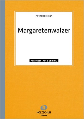 MARGARETENWALZER FUER AKKORDEON  (+2.STIMME)  