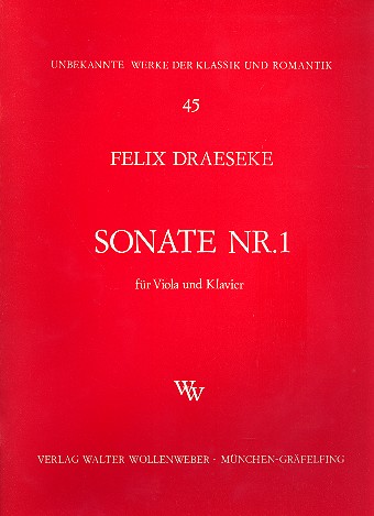 Sonate Nr.1 für Viola und Klavier    