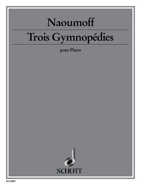 Trois Gymnopédies  für Klavier  
