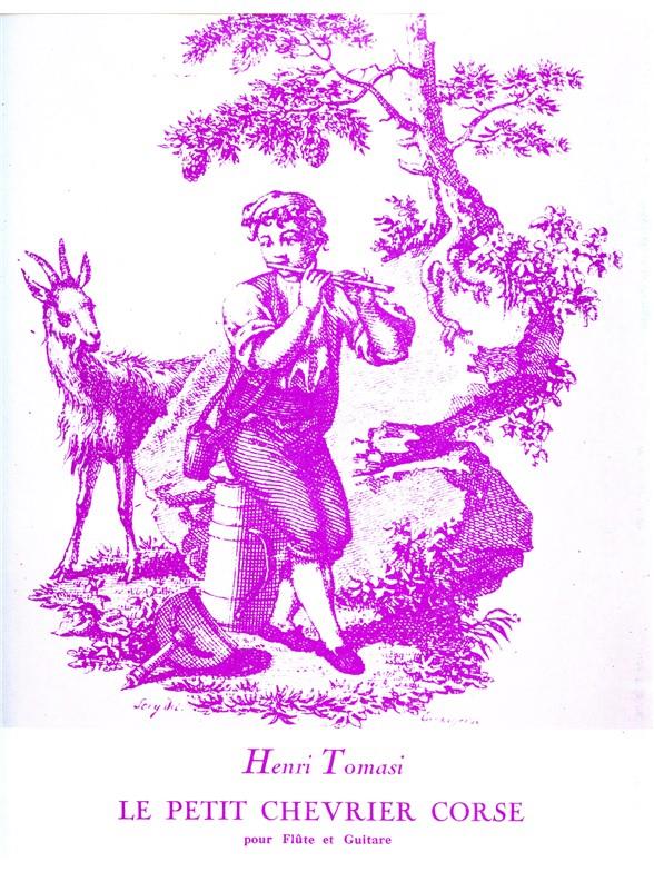 Le petit chevrier corse pour flûte et&nbsp;&nbsp;guitare&nbsp;&nbsp;