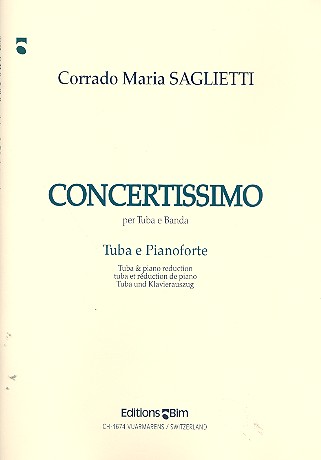 concertissimo per tuba e pianoforte    