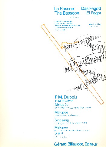 Melopee pour basson et piano    