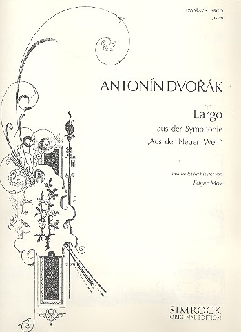 Largo aus der Sinfonie Nr.9 op.95  für Klavier  