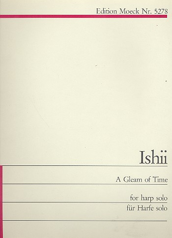 A Gleam of Time für Harfe solo    