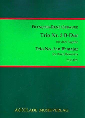 Trio B-Dur Nr.3