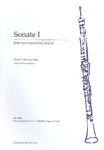 Sonate Nr.1 nach der Orgeltriosonate Nr.1 BWV525&nbsp;&nbsp;für Oboe und Orgel (Cembalo)&nbsp;&nbsp;