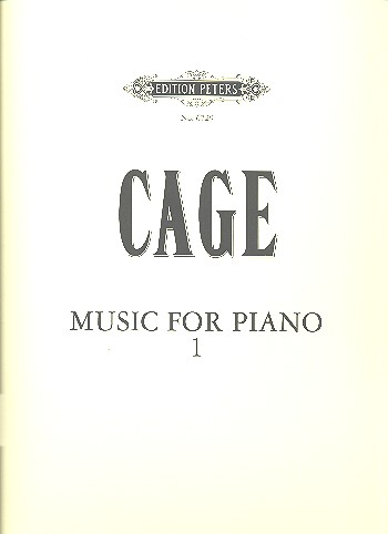 Music for Piano 1  for piano solo  