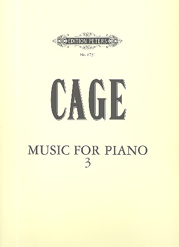 Music for Piano 3  for piano solo  