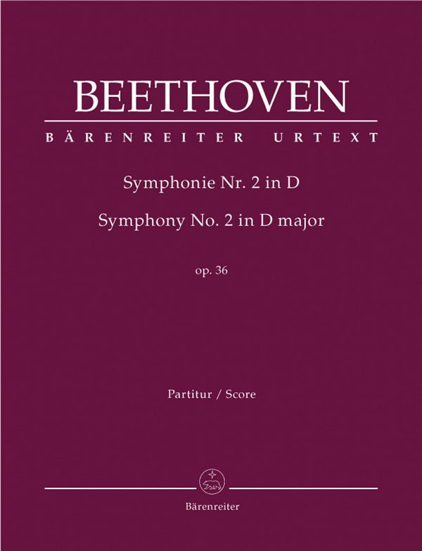 Sinfonie D-Dur Nr.2 op.36&nbsp;&nbsp;für Orchester&nbsp;&nbsp;Partitur