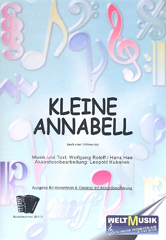 Kleine Annabell Einzelausgabe&nbsp;&nbsp;für Gesang und Klavier&nbsp;&nbsp;