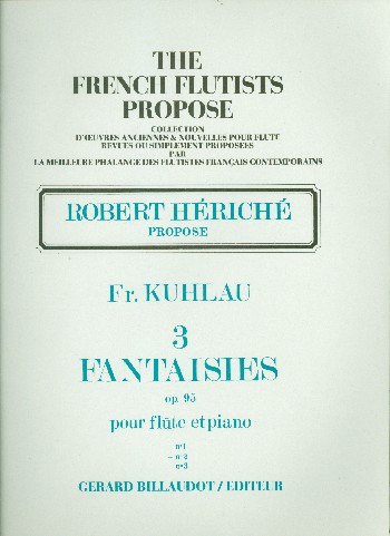 Fantaisie op.95 no.2 pour flûte&nbsp;&nbsp;et piano&nbsp;&nbsp;