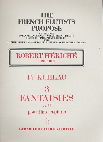 Fantaisie op.95 no.1 pour flûte&nbsp;&nbsp;et piano&nbsp;&nbsp;