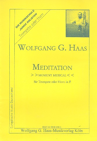 Meditation moment musical  für Trompete (Horn in F)  