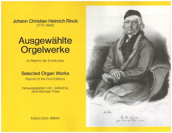 Ausgewählte Orgelwerke im Reprint des Erstdruckes  für Orgel  