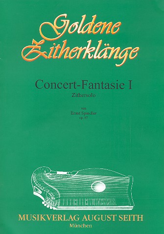 Concert-Fantasie Nr.1 op.97  für Zither  Verlagskopie