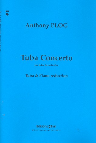 Concerto for tuba and orchestra  for tuba and piano  
