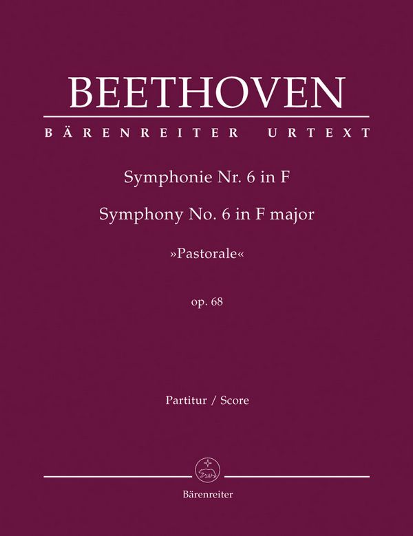 Sinfonie F-Dur Nr.6 op.68&nbsp;&nbsp;für Orchester&nbsp;&nbsp;Partitur