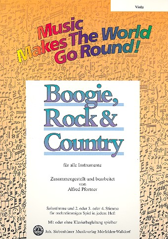 Boogie Rock and Country  für flexibles Ensemble  Viola