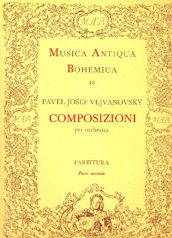 Composizioni per orchestra vol.2  Partitur  