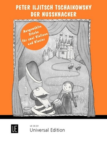 Der Nussknacker für 2 Violinen&nbsp;&nbsp;und Klavier&nbsp;&nbsp;