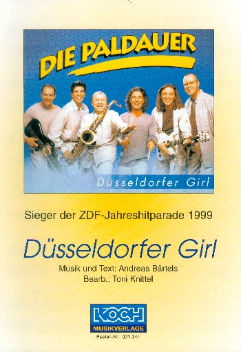 Düsseldorfer Girl: Einzelausgabe  für Klavier mit Text  