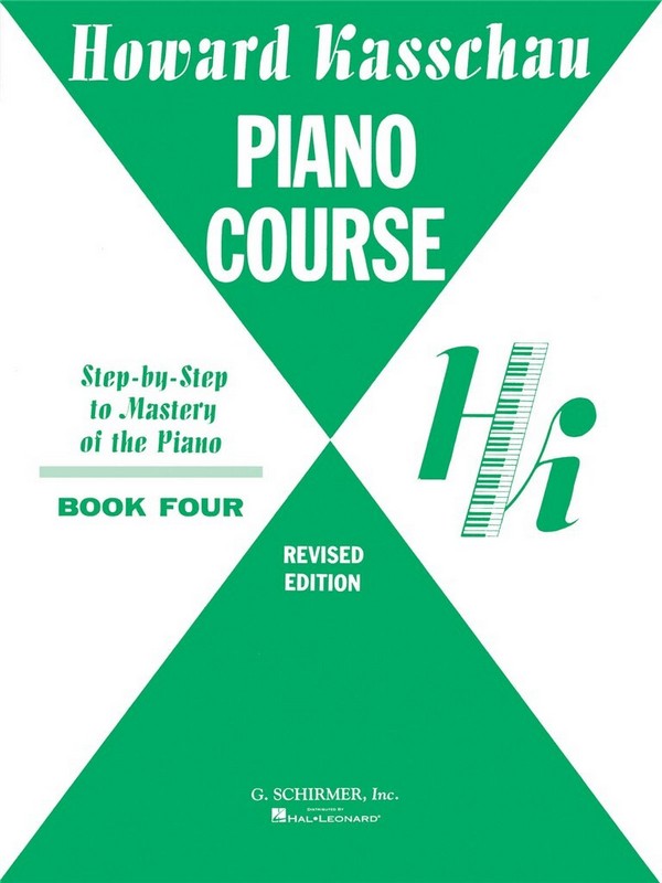 Piano Course vol.4 Step-by-Step&nbsp;&nbsp;to mastery of the piano&nbsp;&nbsp;private or class instruction