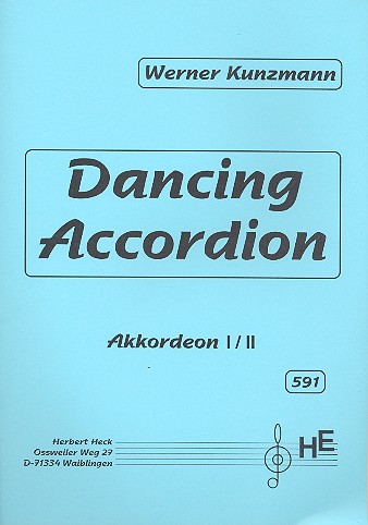 Dancing Accordion für Akkordeon  (mit 2. Stimme)  