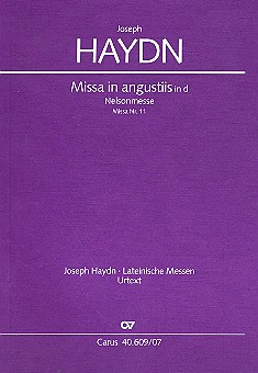 Missa in angustiis d-MollHob.XXII:11&nbsp;&nbsp;für Soli, gem Chor und Orchester&nbsp;&nbsp;Studienpartitur