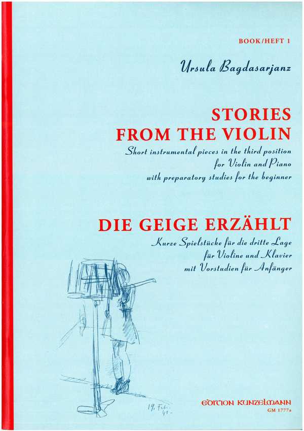 Die Geige erzählt Band 1&nbsp;&nbsp;für Violine und Klavier&nbsp;&nbsp;