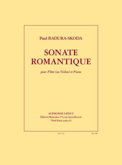 SONATE ROMANTIQUE POUR FLUTE (VIOLON)  ET PIANO  