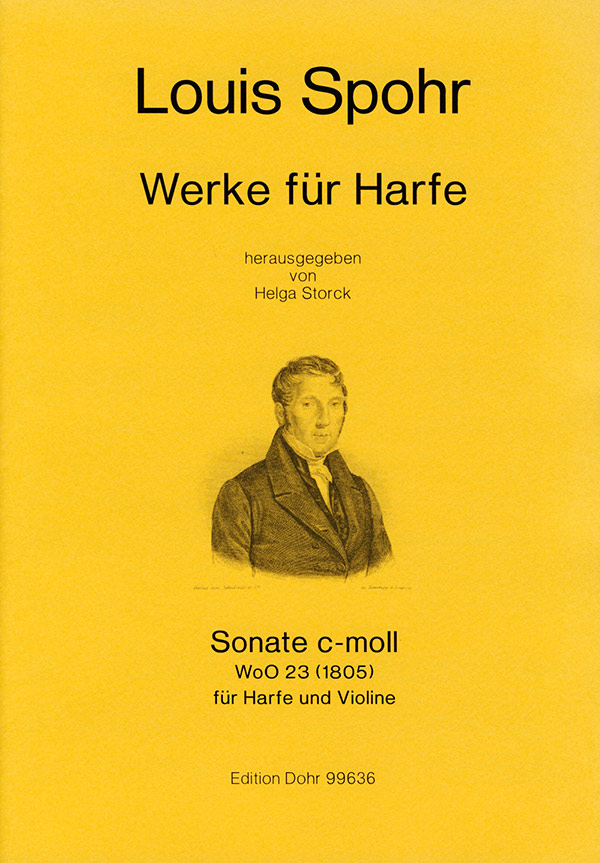 Sonate c-Moll WoO23 für Harfe  und Violine  