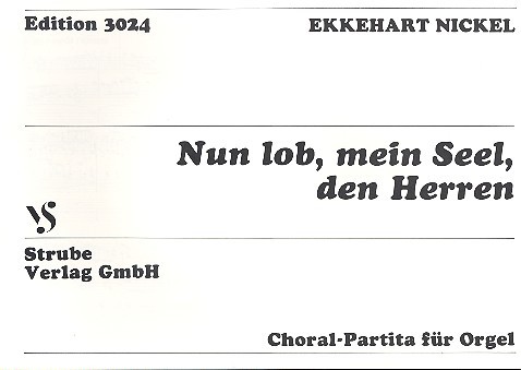 Nun lob, mein Seel, den Herren&nbsp;&nbsp;für Orgel&nbsp;&nbsp;