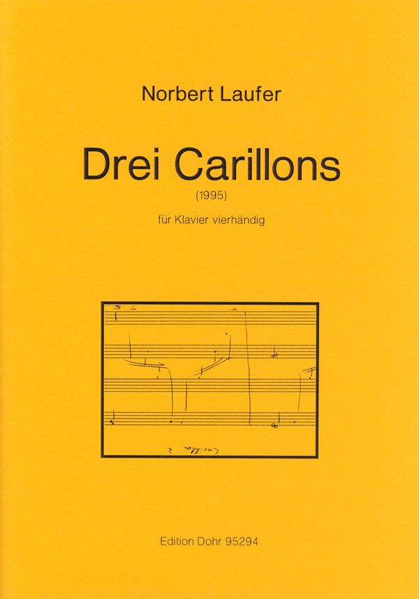 3 Carillons für Klavier  zu 4 Händen (1995)  