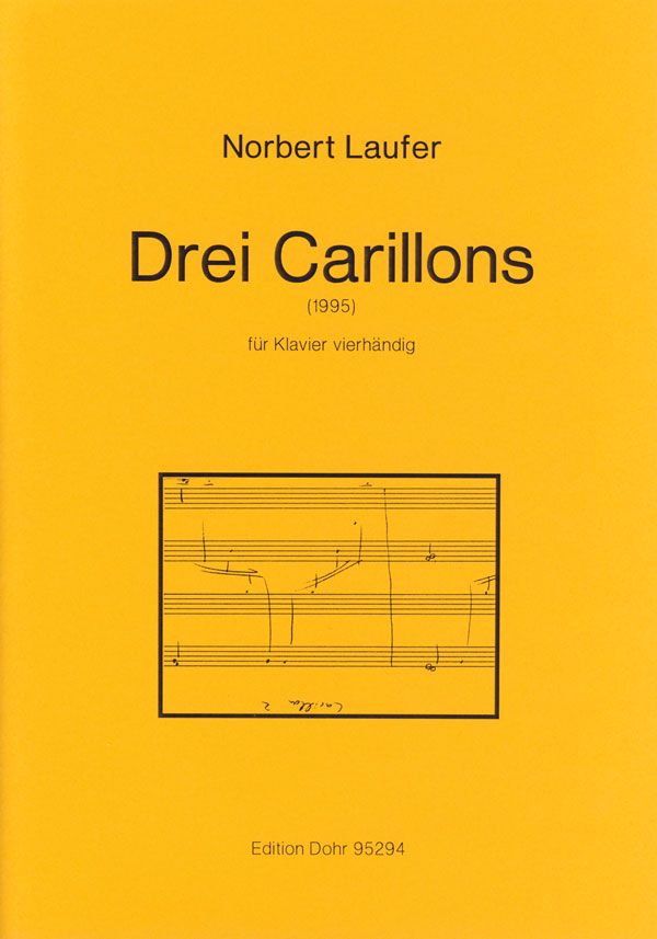 3 Carillons für Klavier  zu 4 Händen (1995)  