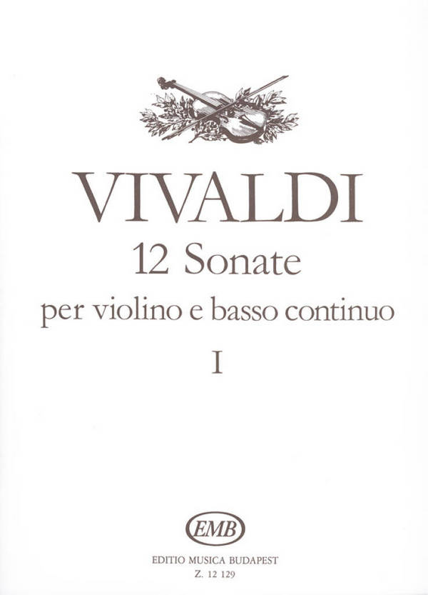 12 Sonate Band 1 (Nr.1-6)  per violino e bc  
