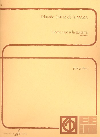Homenaje à l a guitarra&nbsp;&nbsp;preludio pour guitare&nbsp;&nbsp;