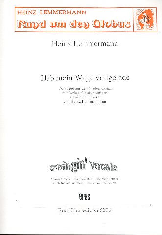 Hab mein Wage vollgelade  für gem Chor a cappella  Chorpartitur