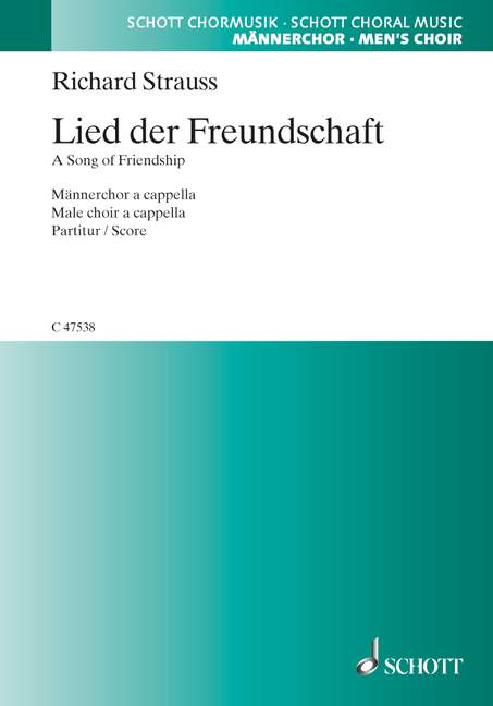 Drei Männerchöre op. 45/2&nbsp;&nbsp;für Männerchor (TTBB)&nbsp;&nbsp;Chorpartitur