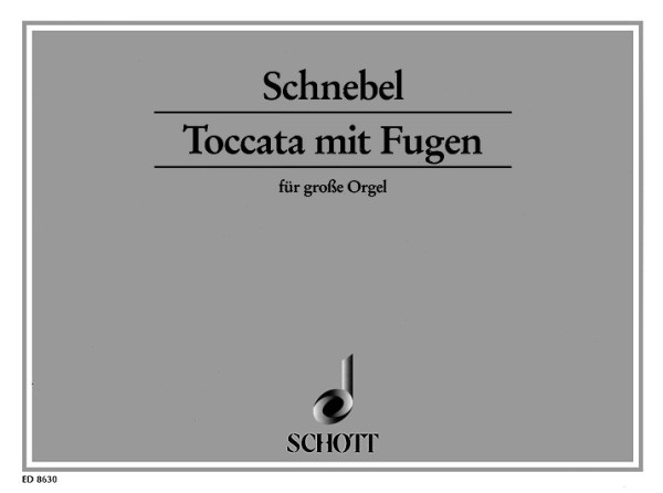 Toccata mit Fugen  für Orgel  