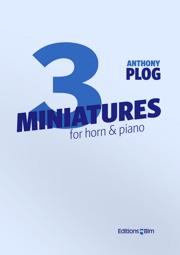 3 Miniatures   for horn in F and piano  