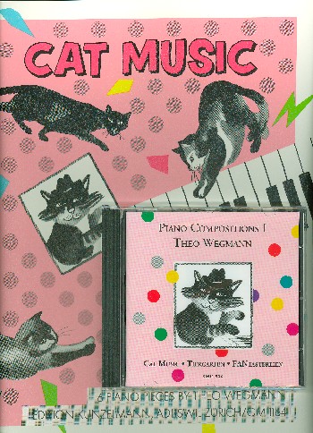 Cat Music (+CD)   für Klavier  