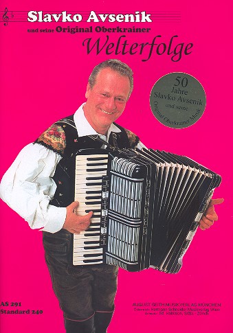Slavko Avsenik und seine Original Oberkrainer - Welterfolge  für Akkordeon  